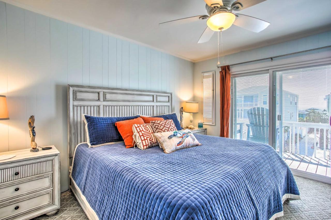 Coastal Oasis With Decks Walk To Holden Beach! Eksteriør bilde