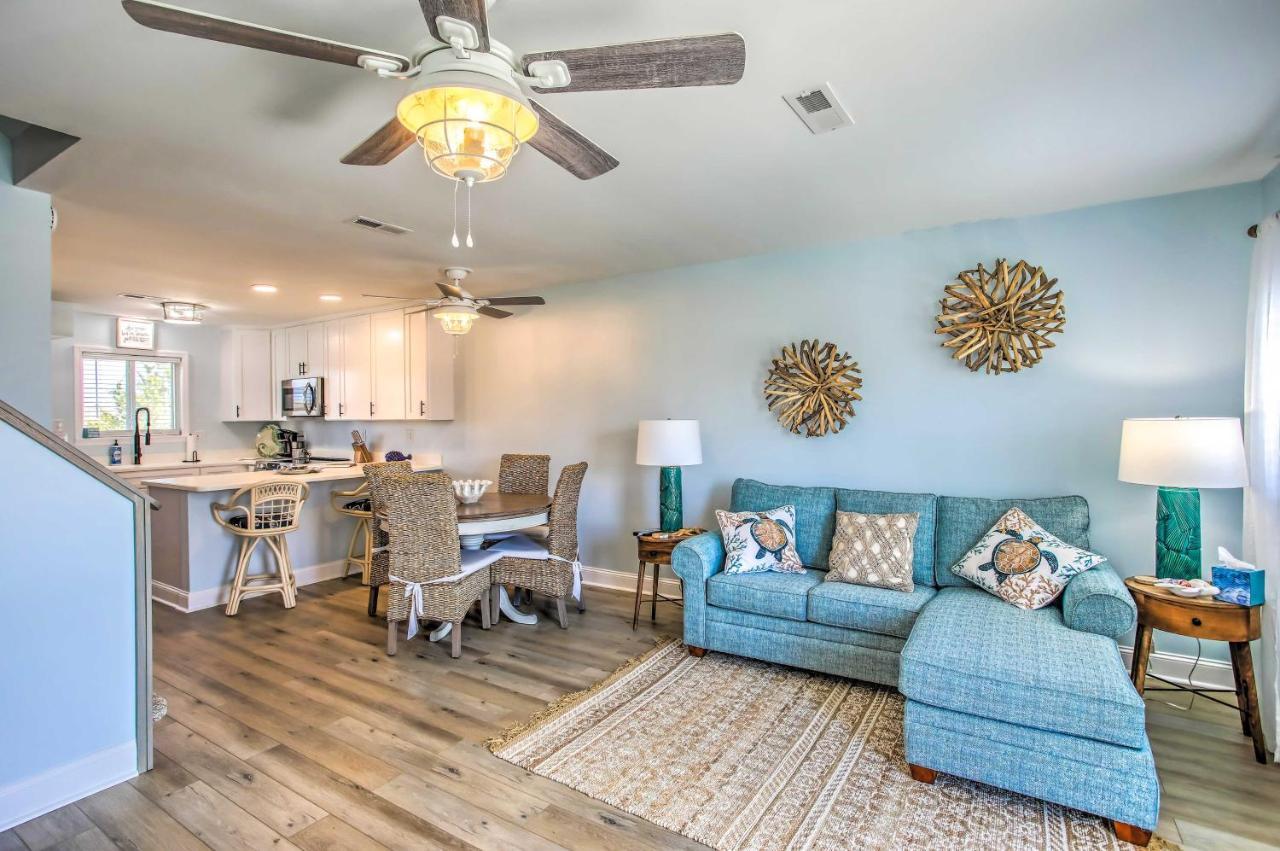 Coastal Oasis With Decks Walk To Holden Beach! Eksteriør bilde