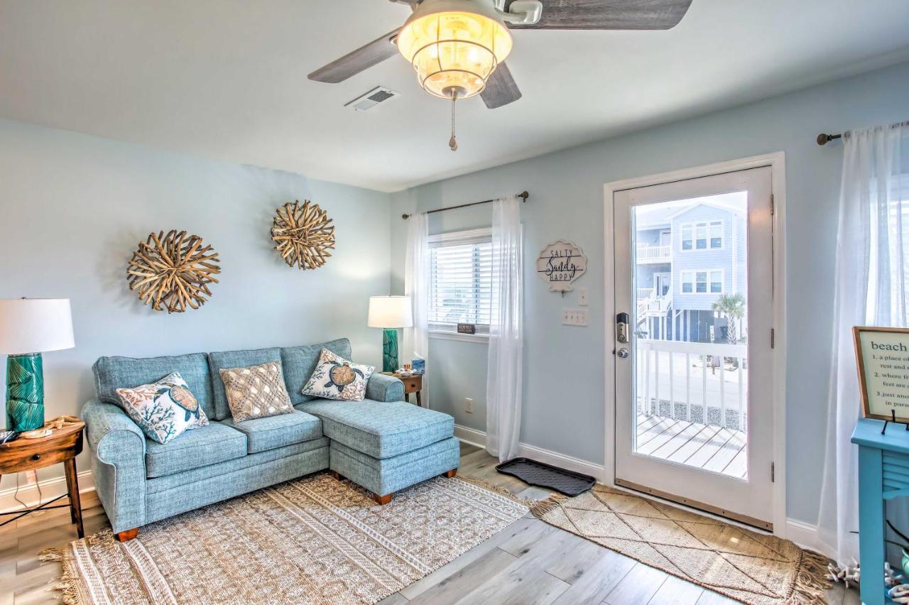 Coastal Oasis With Decks Walk To Holden Beach! Eksteriør bilde