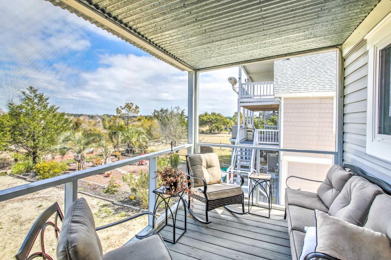 Coastal Oasis With Decks Walk To Holden Beach! Eksteriør bilde